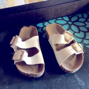Girl Birkenstock style sandals
